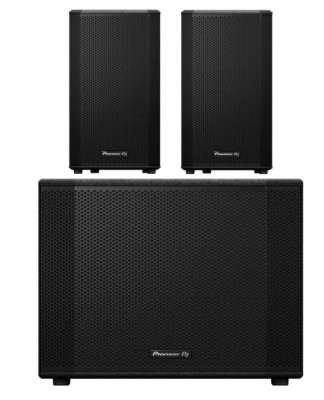 Enceintes et caisson XPRS122